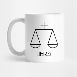 Libra Doodle Line Art Mug